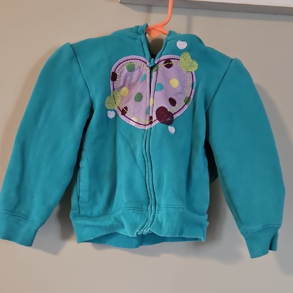 Cute Toddler Zip Up Sweatshirt